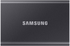 Samsung T7, siv 2TB Type-C USB 3.2 Gen2 V-NAND UASP MU-PC2T0T/WW