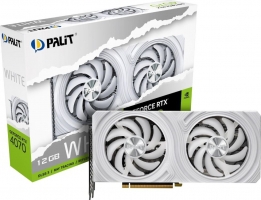 Palit GeForce RTX 4070 Dual White Edition 12GB, NED4070019K9-1047L